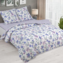 Постельное белье 1,5сп поплин Незабудка арт. 900