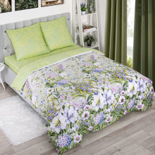 Постельное белье 1,5сп бязь Полянка арт. 500