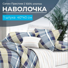 Наволочка 40х40 сатин (1 шт) на клапане Альбион (в цвет пододеяльника) Наволочка 40х40 сатин (1 шт) на клапане Альбион (в цвет пододеяльника)