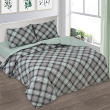 Постельное белье 1,5сп поплин (нав. 50х70) Ирландия арт.901