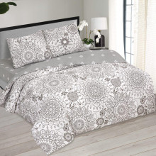 Постельное белье 1,5сп поплин (нав. 50х70) Сорренто арт.901