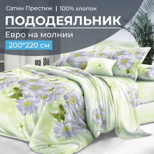 Пододеяльник евро 200х220 см сатин Престиж Дейра арт. 2117 Пододеяльник евро 200х220 см сатин Престиж Дейра арт. 2117