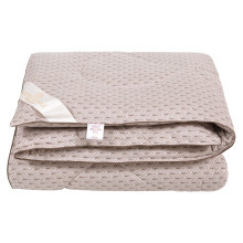 Одеяло евро (200х215 см) сатин Верблюжья шерсть облегченное Одеяло евро (200х215 см) сатин Верблюжья шерсть облегченное