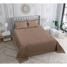 Покрывало стеганое 240х240 см сатин Оникс