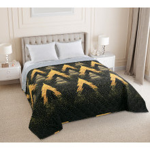 Покрывало стеганое 200х210 см перкаль Сияние огней 1