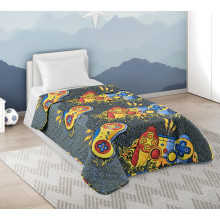 Детское покрывало стеганое 140х210 см перкаль Игрок 1