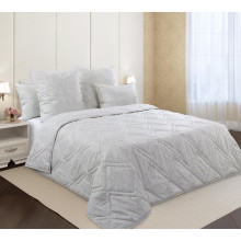 Одеяло 110х140 см перкаль МИ лебяжий пух облегченное (200 г)