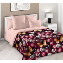 Постельное белье зима-лето семейное перкаль Жаннет 1 арт.6553ПН