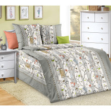 Детское белье 1.5 сп. перкаль Жители леса 1 арт.1100Х Детское белье 1.5 сп. перкаль Жители леса 1 арт.1100Х