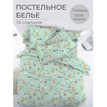 Детское белье 1.5 сп. перкаль арт.3524 Ферма