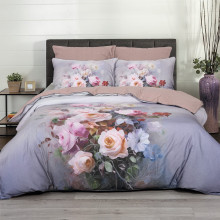 Постельное белье 2 сп/европр. велюр Олимпия арт.796