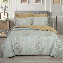 Постельное белье евро велюр Инес арт.787