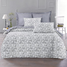 Постельное белье евро сатин Омега арт.717