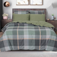 Постельное белье евро велюр Клаус арт.791