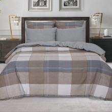 Постельное белье евро велюр Олаф арт.791