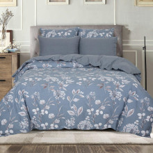 Постельное белье евро велюр Руада арт.791