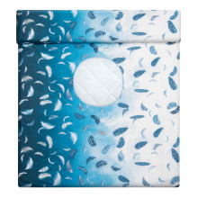 Пододеяльник 148х212 см (вырез круг) бязь Комфорт Ловцы снов