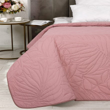 Покрывало 150х215 см ультрастеп Брусничный (с кантом)