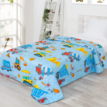 Детское покрывало 150х215 см бязь Строитель