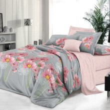 Постельное белье 1,5сп поплин (нав. 50х70) Амадора арт. 15013/57