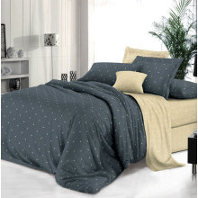 Постельное белье 1,5сп поплин (нав. 50х70) Мэсот арт. 15013/57