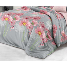 Наволочка 50х70 см поплин (1 шт) на молнии Амадора основа