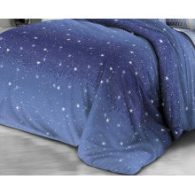 Пододеяльник евро 200х220 см поплин Ночное небо основа