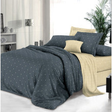 Наволочка 70х70 см поплин (1 шт) на молнии Мэсот компаньон