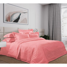 Пододеяльник 230х210 см сатин-страйп (на молнии) Коралловый Пододеяльник 230х210 см сатин-страйп (на молнии) Коралловый