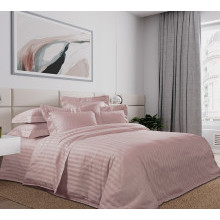 Пододеяльник 230х210 см сатин-страйп (на молнии) Персик Пододеяльник 230х210 см сатин-страйп (на молнии) Персик