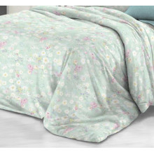 Наволочка 50х70 сатин (1 шт) на молнии Зеленый сад (основа) Наволочка 50х70 сатин (1 шт) на молнии Зеленый сад (основа)