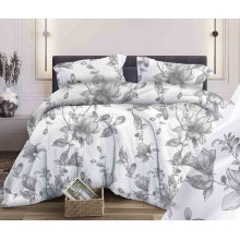 Постельное белье 1,5сп бязь Комфорт Грация белый арт.30014 Постельное белье 1,5сп бязь Комфорт Грация белый арт.30014