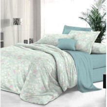 Простынь 90х200 на резинке сатин Престиж Зеленый сад (компаньон) (борт 25 см) Простынь 90х200 на резинке сатин Престиж Зеленый сад (компаньон) (борт 25 см)