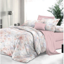 Простынь 90х200 на резинке сатин Престиж Романтика (компаньон) (борт 25 см) Простынь 90х200 на резинке сатин Престиж Романтика (компаньон) (борт 25 см)