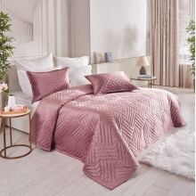 Покрывало (ультрастеп бархатное) 150х230 Розовый рассвет