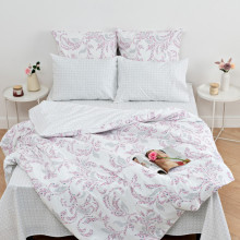 Постельное белье NUANCE 1,5сп перкаль Linda Постельное белье NUANCE 1,5сп перкаль Linda