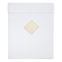 Пододеяльник 148х212 см бязь отбеленная ГОСТ (вырез ромб)