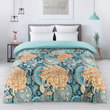 Пододеяльник зима-лето евро 200х217 см перкаль Зачарованный цветок 1 Пододеяльник зима-лето евро 200х217 см перкаль Зачарованный цветок 1