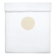 Пододеяльник 148х212 см (вырез круг) бязь ГОСТ отбеленная