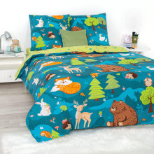 Детское белье 1,5сп бязь На опушке арт.112