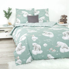 Детское белье 1,5сп поплин Снежок арт.912