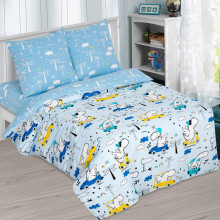 Детское белье 1,5сп поплин Движ арт.912