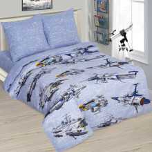 Детское белье 1,5сп поплин Космолёт арт.912