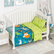 Детское белье ясельное поплин На опушке арт.922