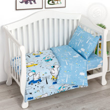 Детское белье ясельное поплин Движ арт.922