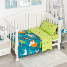 Детское белье ясельное бязь На опушке арт.130