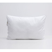 Подушка 50х70 Тик Лебяжий пух белая