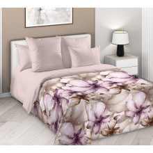 Постельное белье зима-лето евро перкаль Гавана 1 арт. 4553ПГН