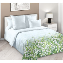 Постельное белье 2 сп/европр. перкаль Весенняя сказка 1 арт. 3250ПГН