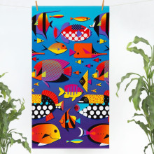 Полотенце 80х150 вафельное Дори